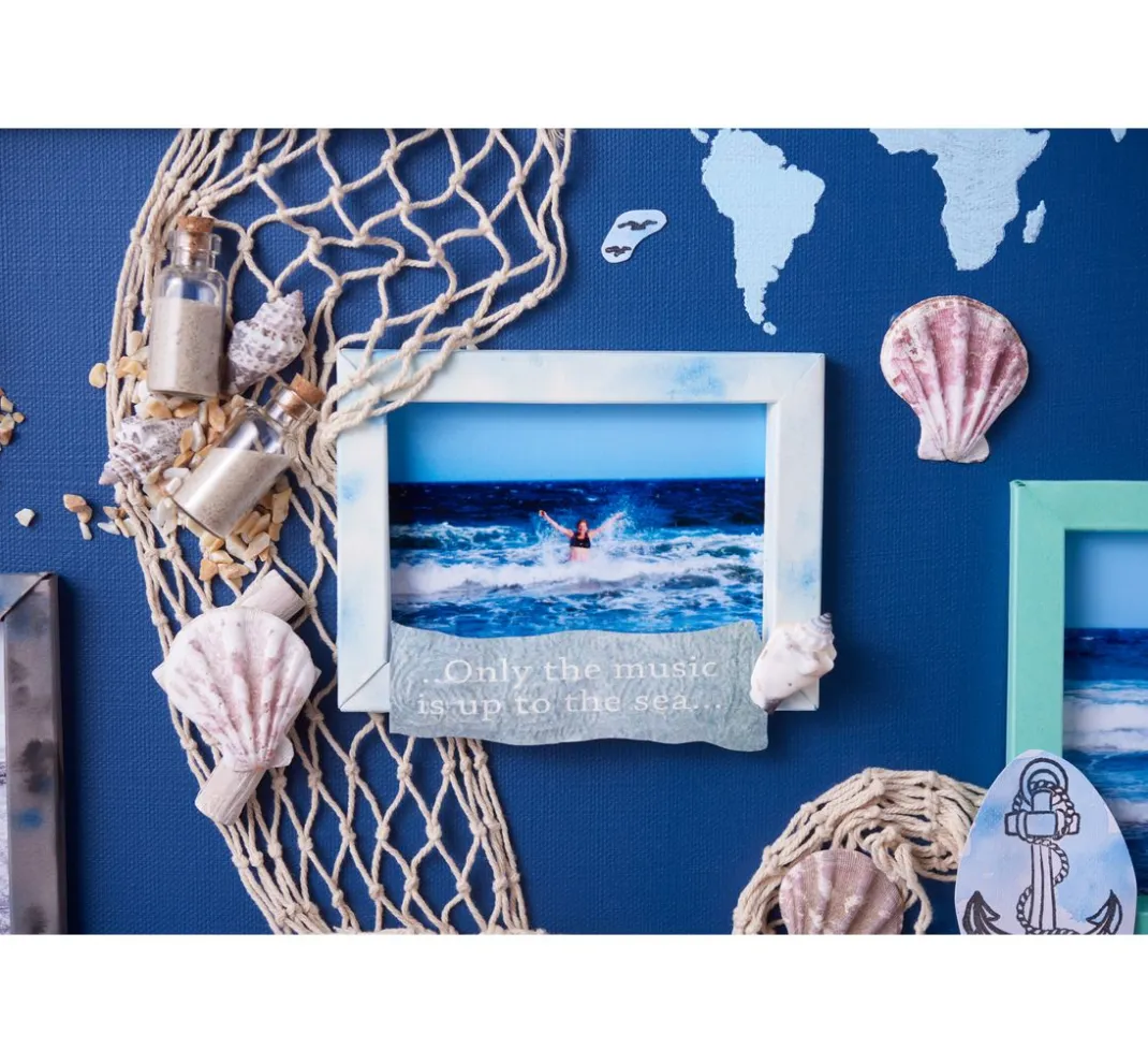 renkalik Decoupage|Seidenpapier & Strohseide>Motiv-Strohseide "Marine"