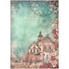 Stamperia Decoupage|Seidenpapier & Strohseide>Motiv-Strohseide "Master of Magic House"