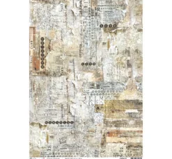 Ciao Bella Decoupage|Seidenpapier & Strohseide>Motiv-Strohseide "Memories on Paper"