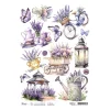 Ciao Bella Decoupage|Seidenpapier & Strohseide>Motiv-Strohseide "Morning Provence - Provence"