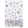 Ciao Bella Decoupage|Seidenpapier & Strohseide>Motiv-Strohseide "Morning Provence - Lavendel und Schmetterlinge"