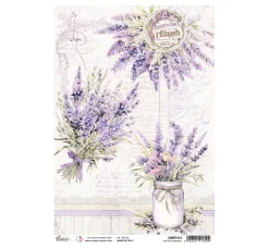 Ciao Bella Decoupage|Seidenpapier & Strohseide>Motiv-Strohseide "Morning Provence - Cottage Romance"