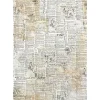 Ciao Bella Decoupage|Seidenpapier & Strohseide>Motiv-Strohseide "News"