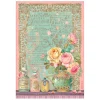 Stamperia Decoupage|Seidenpapier & Strohseide>Motiv-Strohseide "Parfumeur Royal"
