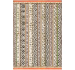 Stamperia Decoupage|Seidenpapier & Strohseide>Motiv-Strohseide "Stammeszeichen"