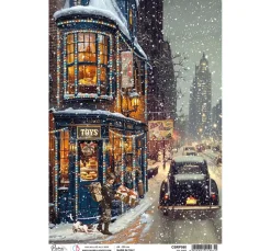 Ciao Bella Seidenpapier & Strohseide|Decoupage>Motiv-Strohseide "Toy Shop"