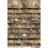 Ciao Bella Seidenpapier & Strohseide|Decoupage>Motiv-Strohseide "Toy Shop - Make a Gift"