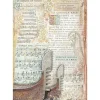 Stamperia Decoupage|Seidenpapier & Strohseide>Motiv-Strohseide "Venice City of Art - Gondola"
