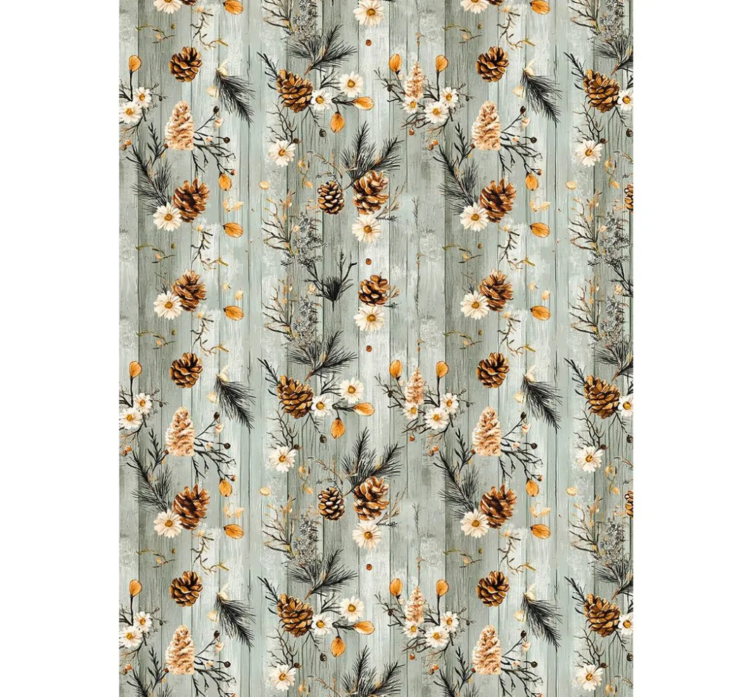 Ciao Bella Seidenpapier & Strohseide|Decoupage>Motiv-Strohseiden Sortiment "Cosy Christmas", 8er-Set