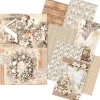 Ciao Bella Decoupage|Seidenpapier & Strohseide>Motiv-Strohseiden Sortiment "Winter Season", 8er-Set
