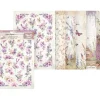 Stamperia Decoupage|Seidenpapier & Strohseide>Motiv-Strohseiden Sortiment "Lavender"
