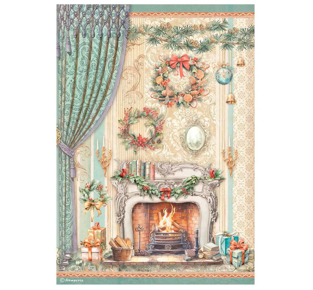 Stamperia Seidenpapier & Strohseide|Decoupage>Motiv-Strohseiden Sortiment "The Nutcracker"