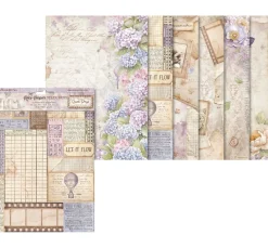 Stamperia Decoupage|Seidenpapier & Strohseide>Motiv-Strohseiden Sortiment "Quiet Days"
