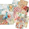 Ciao Bella Decoupage|Seidenpapier & Strohseide>Motiv-Strohseiden Sortiment "Majestic Dream"