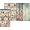 Stamperia Decoupage|Seidenpapier & Strohseide>Motiv-Strohseiden Sortiment "Master of Magic"