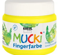 Kinder Kreul Kinder Fingerfarbe|Fingerfarbe>MUCKI Fingerfarbe, 6er-Set, à 150 ml
