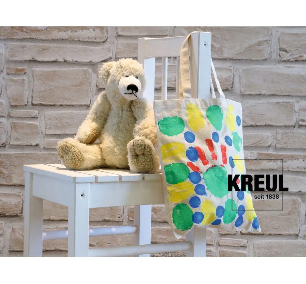 Kinder Kreul Kinder Fingerfarbe|Textilfarbe>MUCKI Stoff-Fingerfarbe, 250 ml