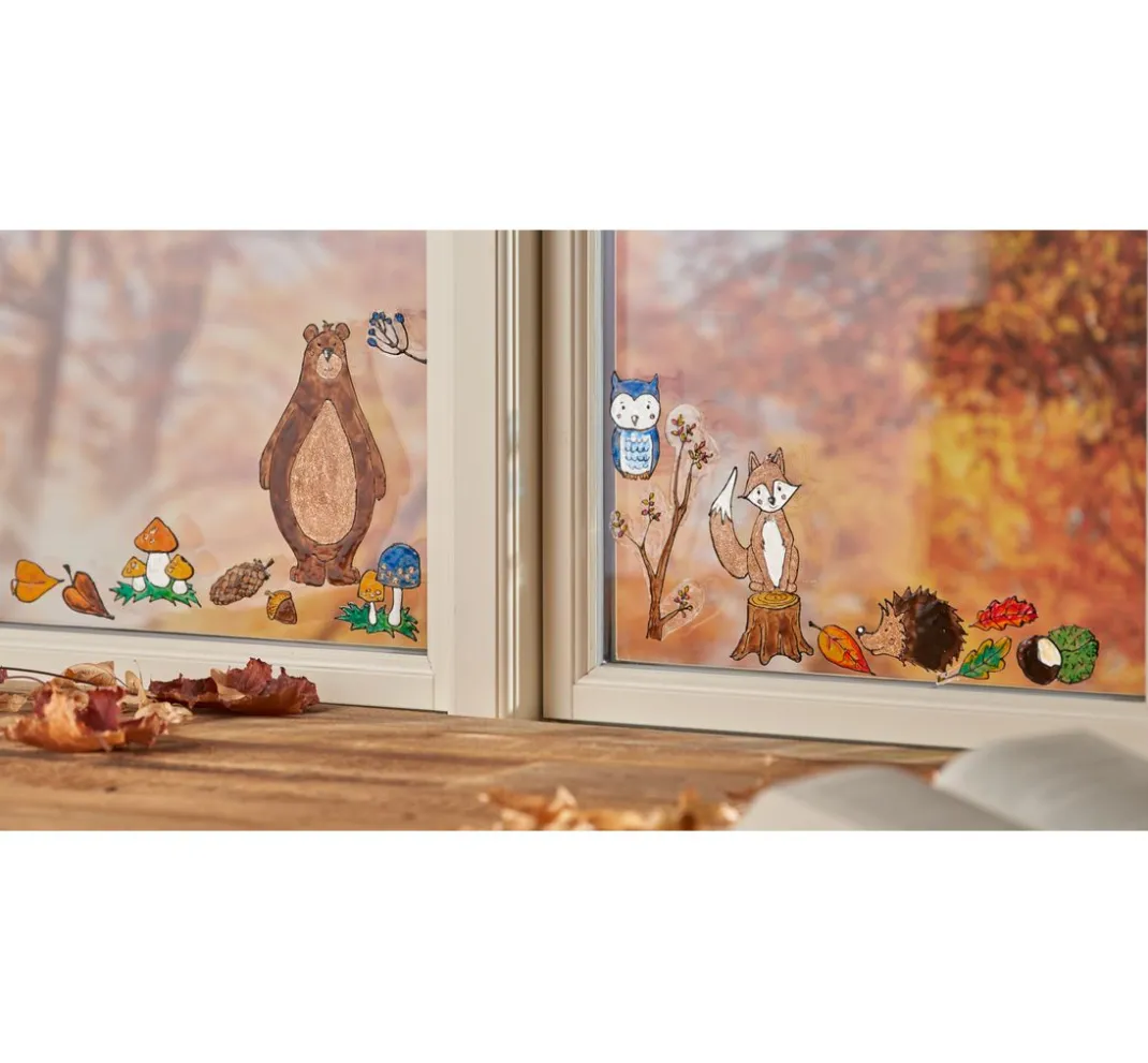 Kinder Kreul Kinder Window Color Folie|Weiteres>MUCKI Window Color stabile Folie, DIN A4, 3 Blatt
