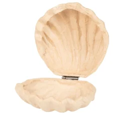 Kinder décopatch Holz|Decoupage>Muschelbox, Pappmaché