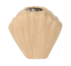 Kinder décopatch Holz|Decoupage>Muschelvase, Pappmaché, wasserdicht