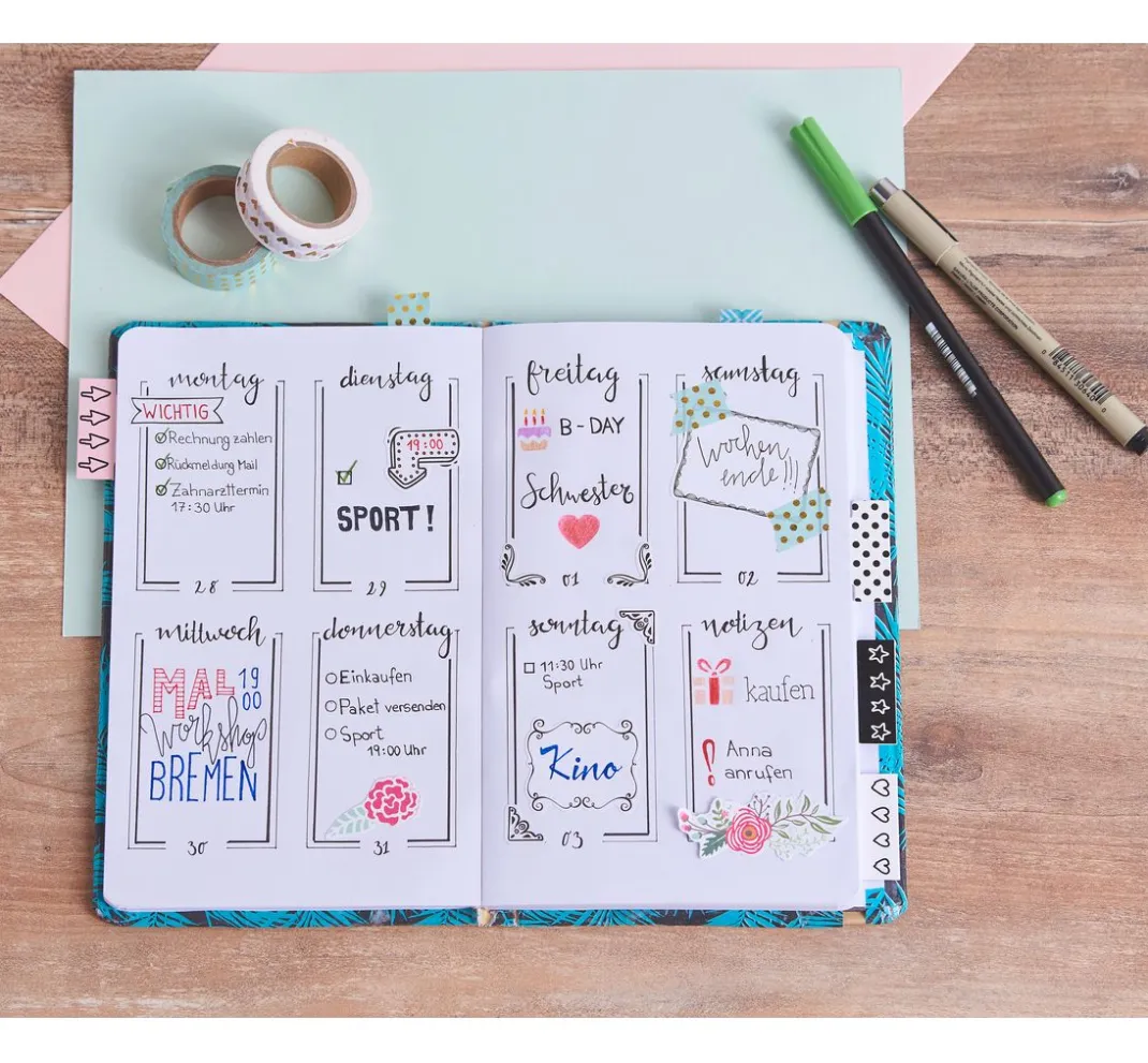 Rayher Bullet Journal|Sticker & Klebebänder>my PLANNER Sticker Labels