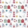 Ambiente Maritim|Serviettentechnik>Napkin "Nautical"