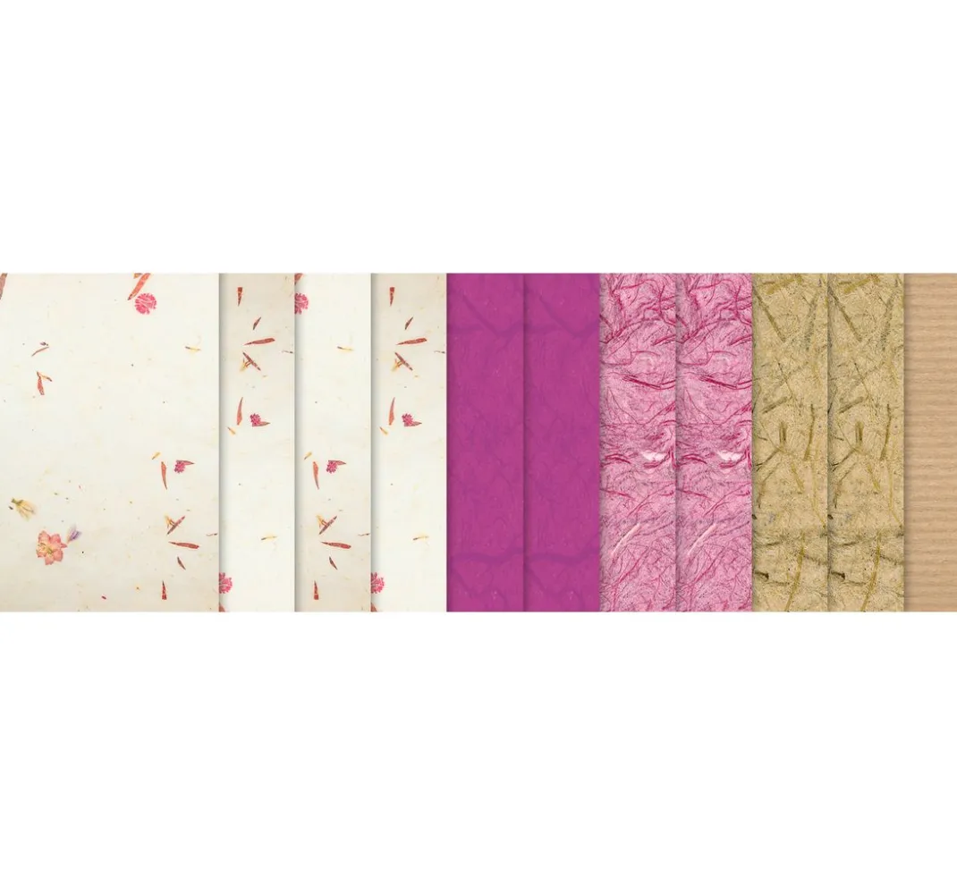 URSUS Spezialpapier & -Karton|Kraftpapier & -Karton>Naturpapiere "Fuchsia"