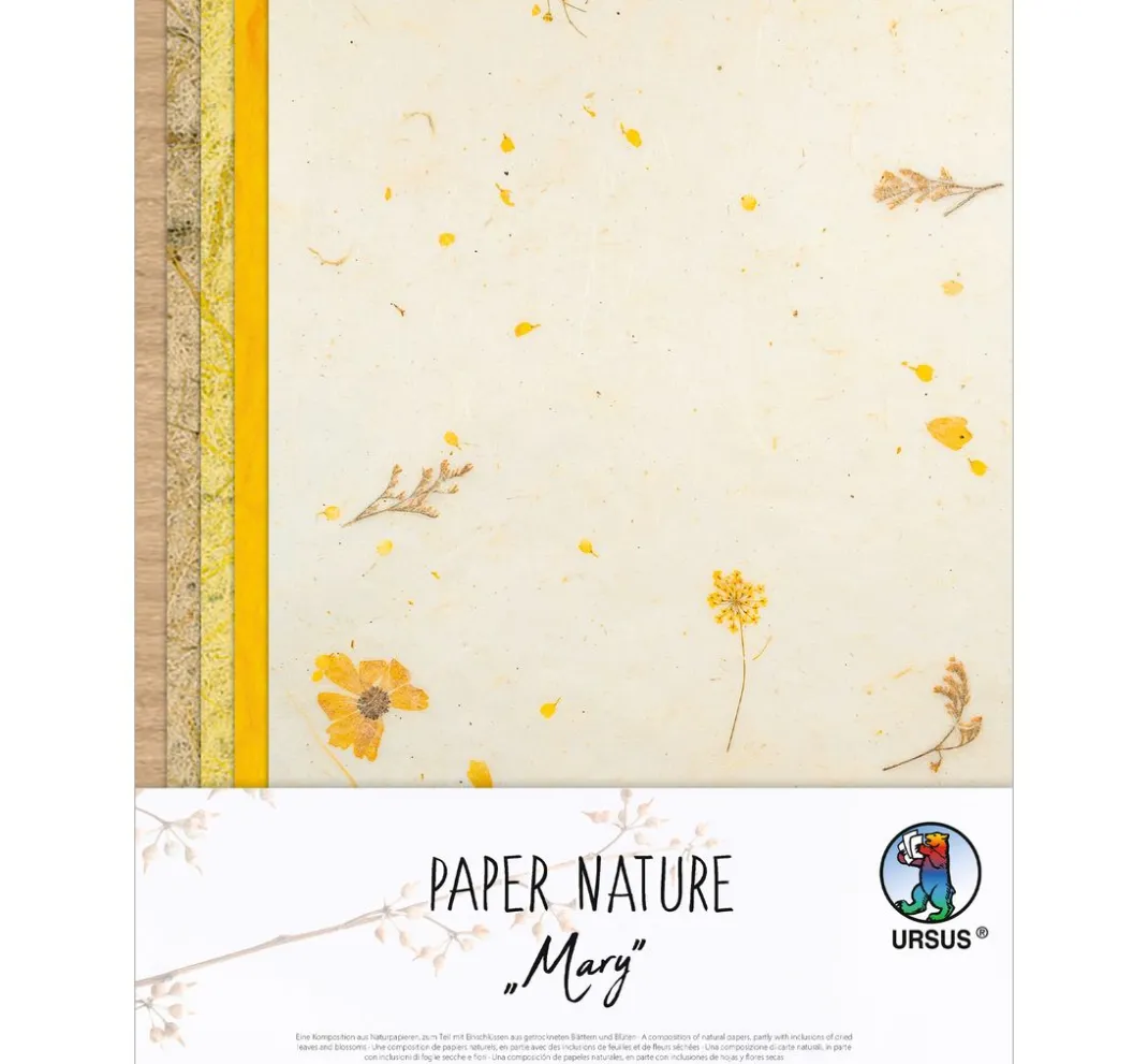 URSUS Spezialpapier & -Karton|Kraftpapier & -Karton>Naturpapiere "Mary"