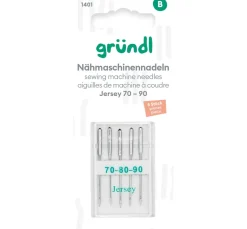 gründl Nadeln|Nähmaschinen Zubehör>Nähmaschinennadeln Jersey, No. 70 - 90