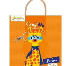 Kinder My Mandarine Näh-Sets|Handarbeit-Sets>Nähset Mini Couz'In "Giraffe Pedro"