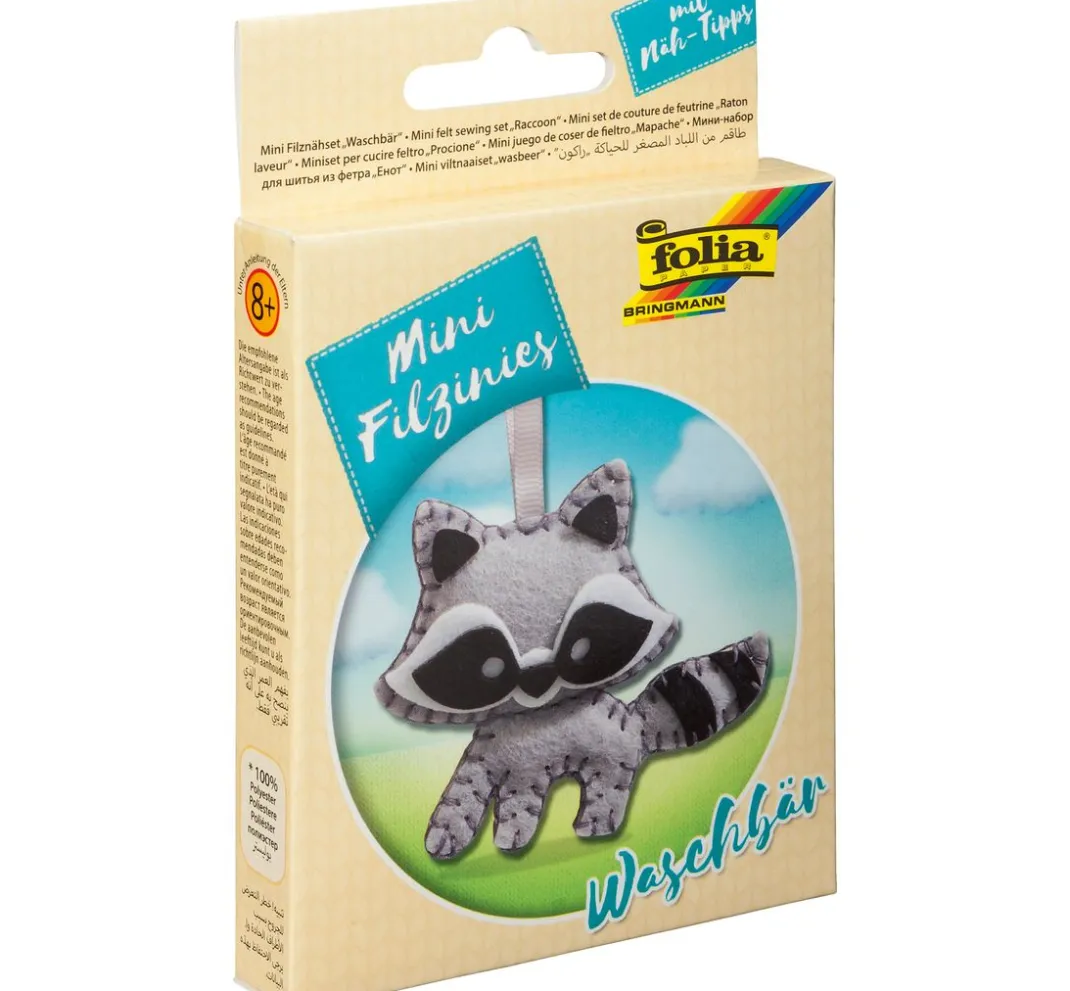 Kinder folia Handarbeit-Sets|Nähsets>Nähset "Mini Filzinies"