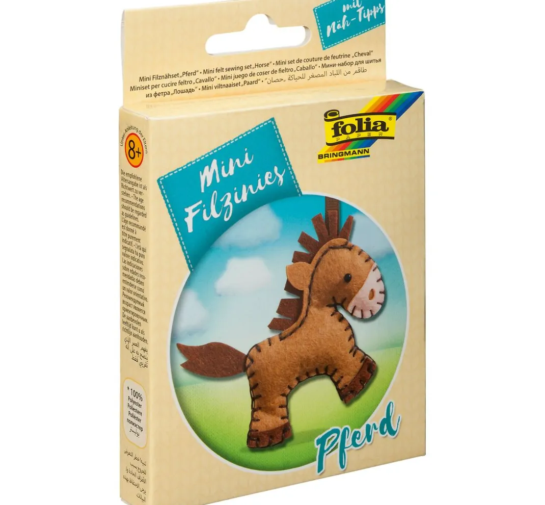 Kinder folia Handarbeit-Sets|Nähsets>Nähset "Mini Filzinies"