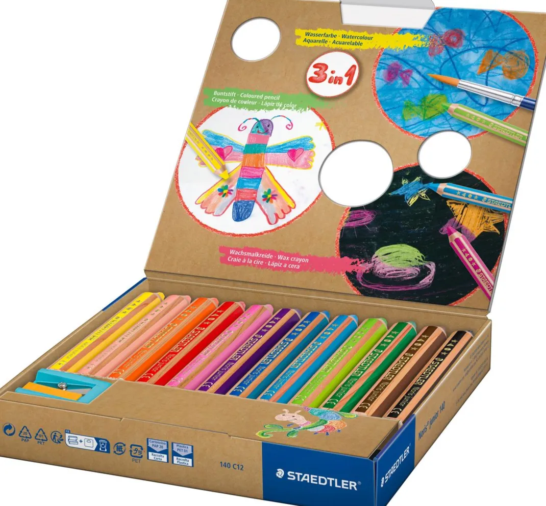 Kinder STAEDTLER Stifte & Marker|Farbsets>Noris junior Buntstift