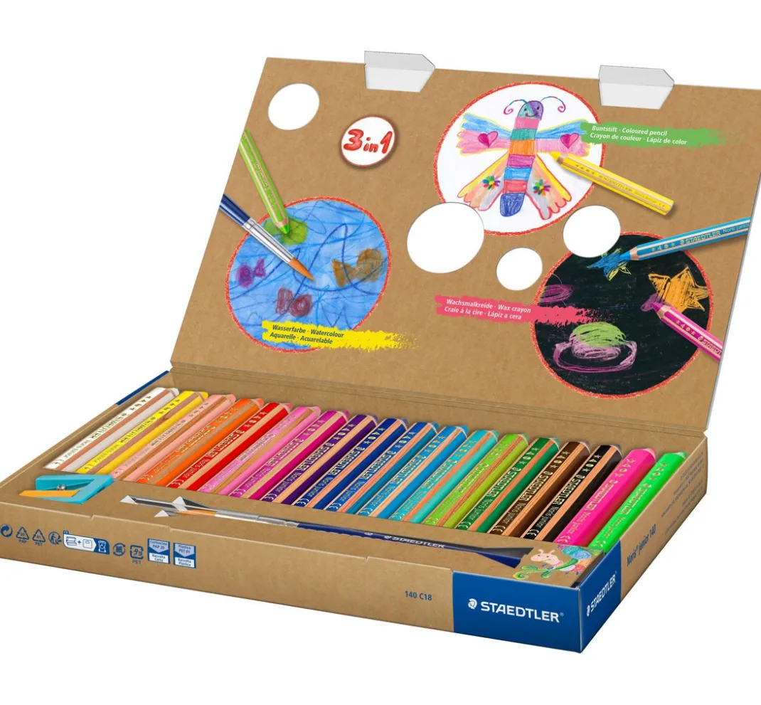 Kinder STAEDTLER Stifte & Marker|Farbsets>Noris junior Buntstift