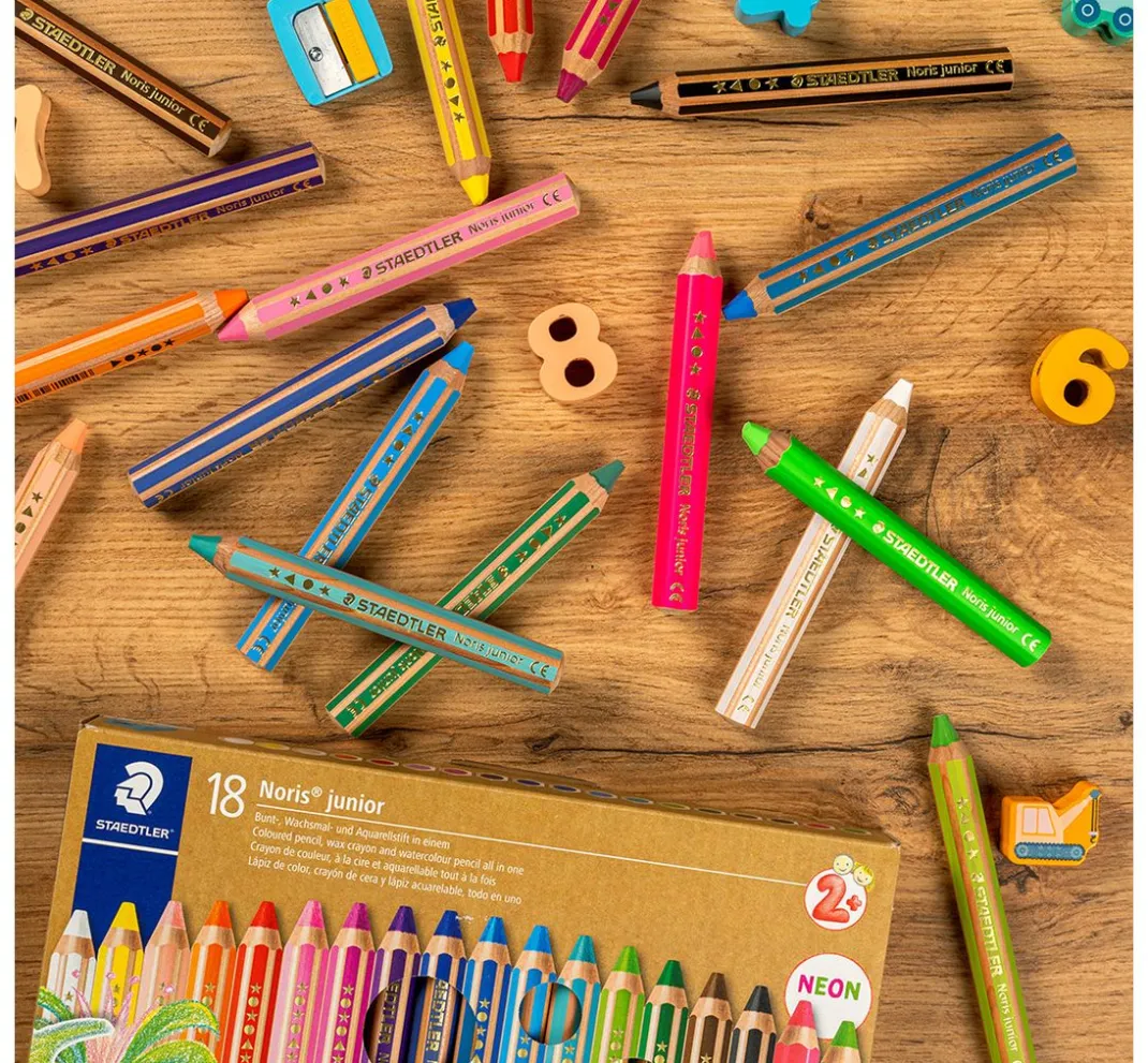Kinder STAEDTLER Stifte & Marker|Farbsets>Noris junior Buntstift