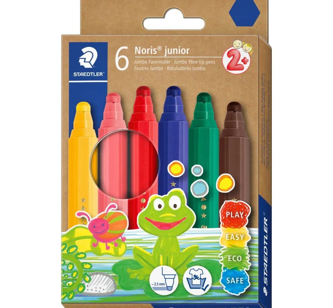 Kinder STAEDTLER Stifte & Marker|Stifte>Noris Junior Fasermaler