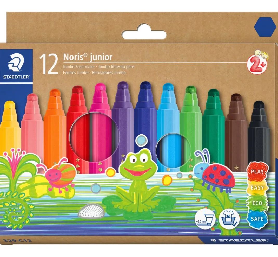 Kinder STAEDTLER Stifte & Marker|Stifte>Noris Junior Fasermaler