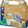 Kinder STAEDTLER Fingerfarbe|Fingerfarbe>Noris junior Fingermalfarben-Set