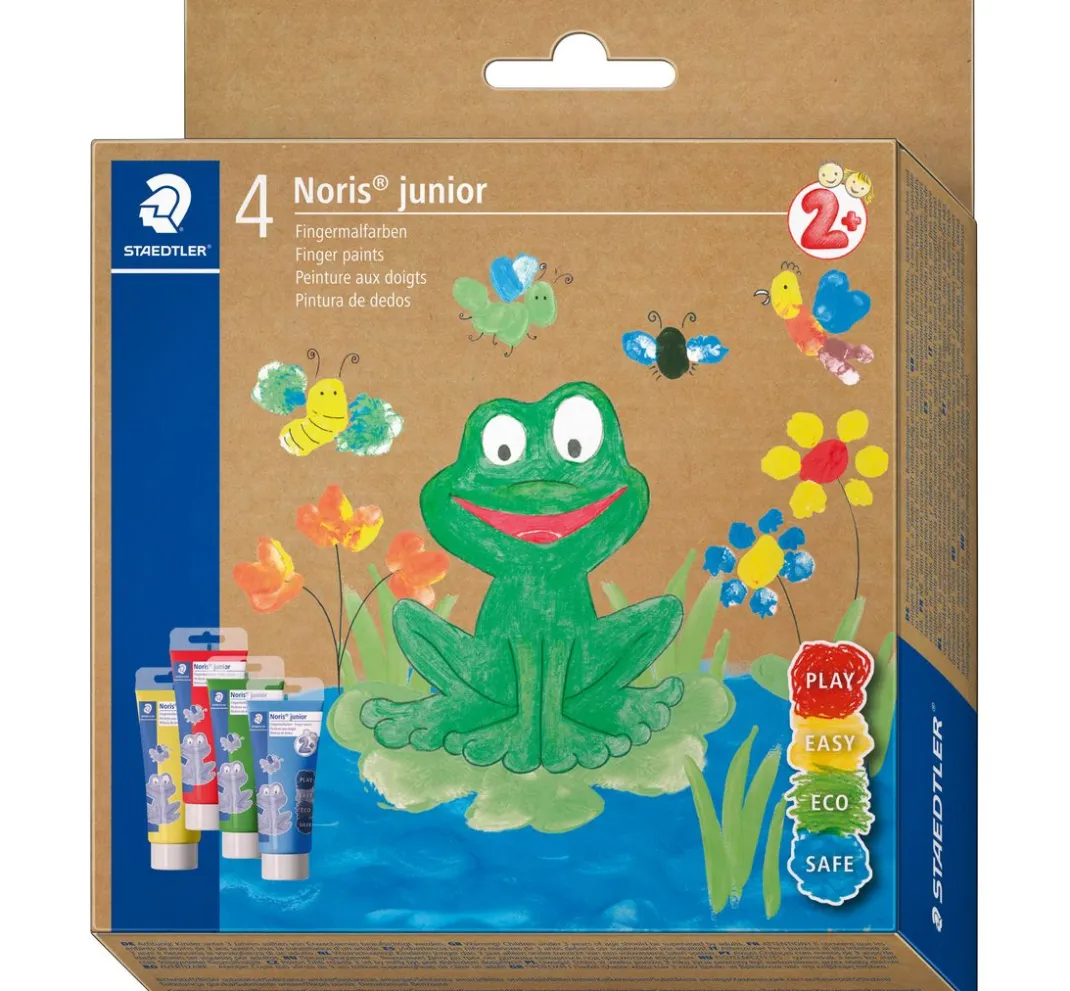 Kinder STAEDTLER Fingerfarbe|Fingerfarbe>Noris junior Fingermalfarbe