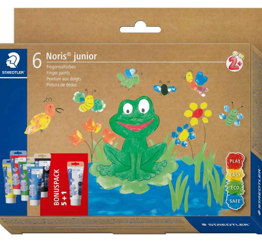 Kinder STAEDTLER Fingerfarbe|Fingerfarbe>Noris junior Fingermalfarbe
