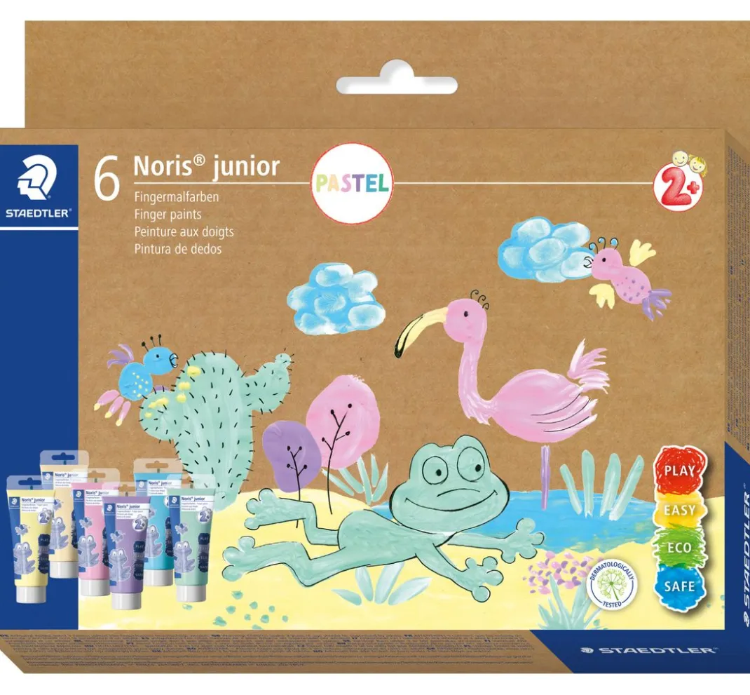 Kinder STAEDTLER Fingerfarbe|Fingerfarbe>Noris junior Fingermalfarbe