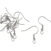 PRACHT Ohrschmuck>Ohrhaken, Edelstahl, 10 Stück