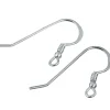 PRACHT Ohrschmuck>Ohrhaken mit Feder, 925er Sterling-Silber
