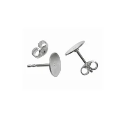VBS Ohrschmuck>Ohrstecker, 5 Paar, versilbert
