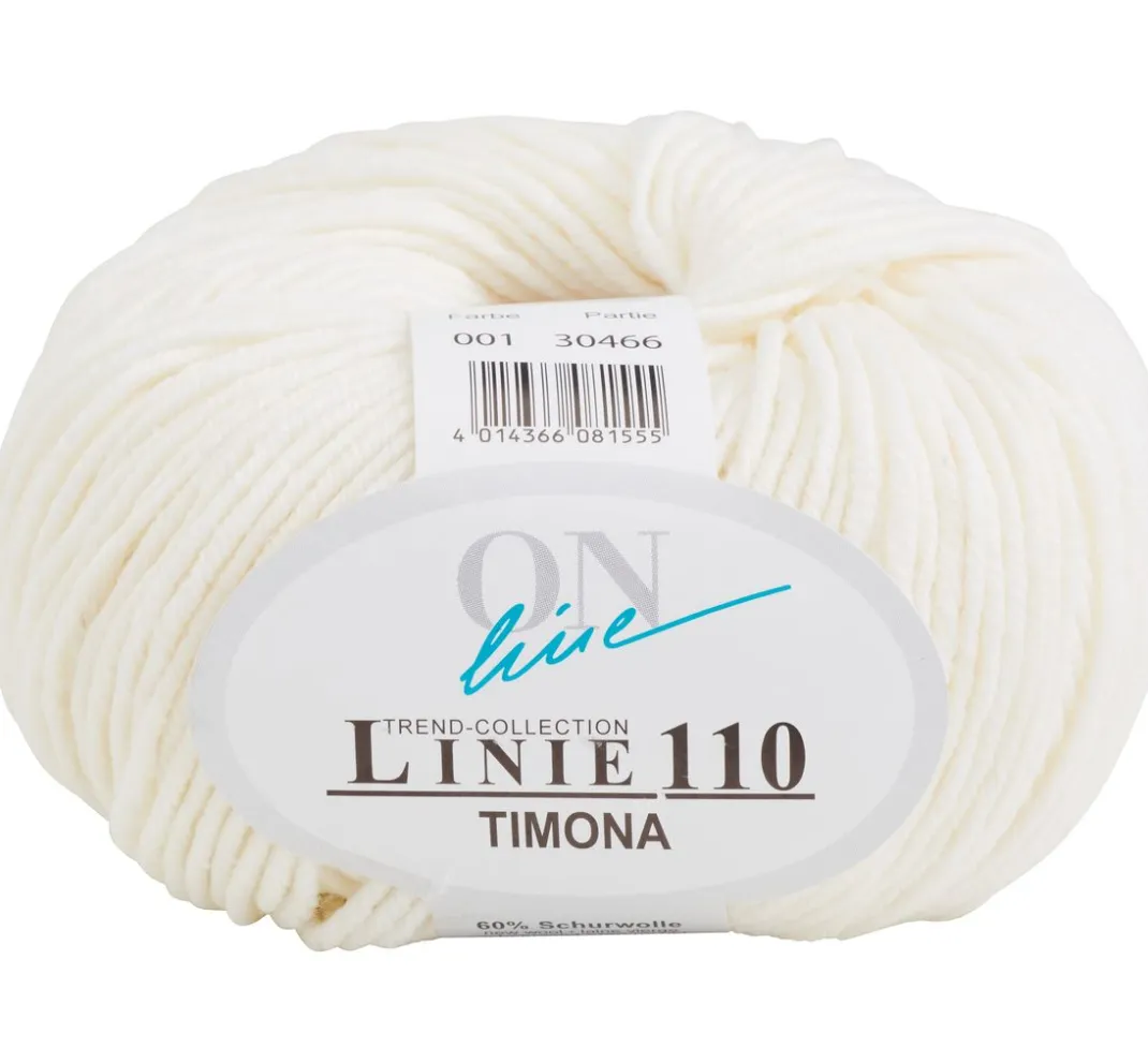 ONline Merinowolle|Stricken>Wolle Timona uni, Linie 110