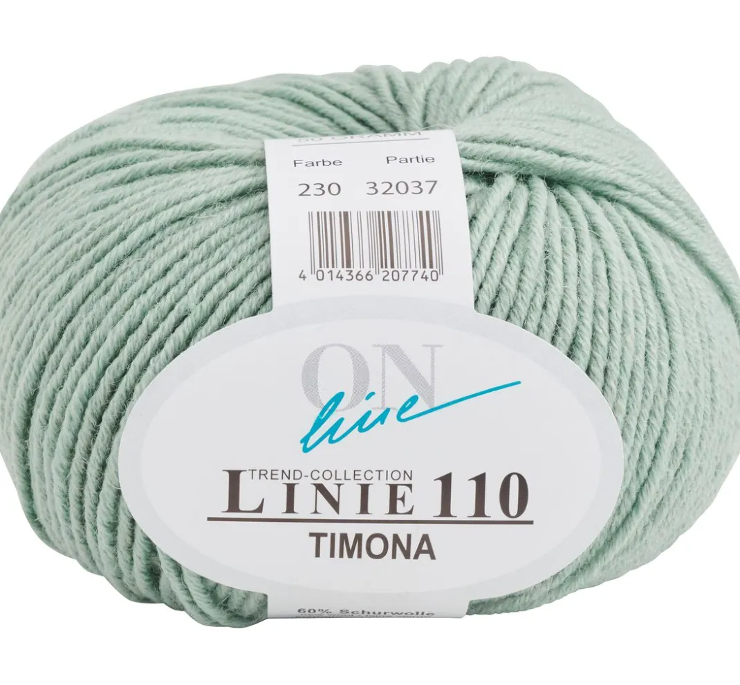 ONline Merinowolle|Stricken>Wolle Timona uni, Linie 110