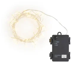 ohne Marke Lichterketten>Outdoor LED-Lichterkette mit Timer 6/18Std., 80 LEDs