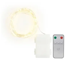 ohne Marke Lichterketten>Outdoor Micro-LED-Lichterkette, mit Fernbedienung, 50 LED