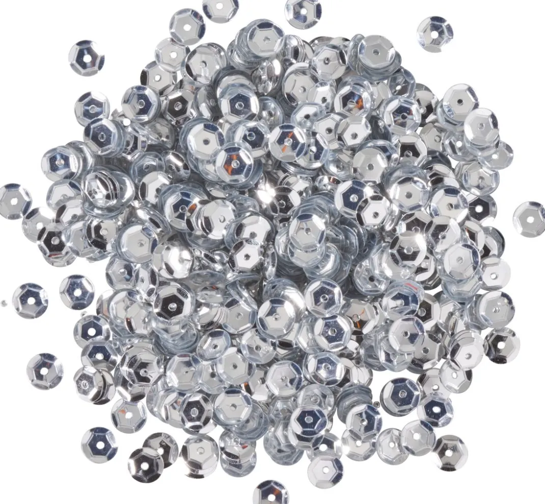 Meyco Paillettentechnik|Bastelzubehör>Pailletten gewölbt, Metallic