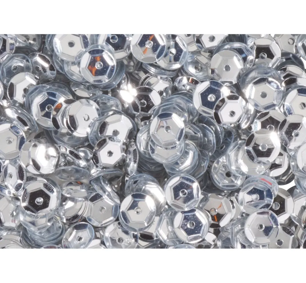 Meyco Paillettentechnik|Bastelzubehör>Pailletten gewölbt, Metallic